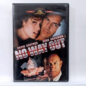No Way Out DVD 1987 Kevin Costner Gene Hackman Political Thriller Movie